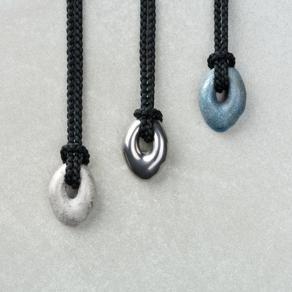 Necklace - Uneven Slate 0